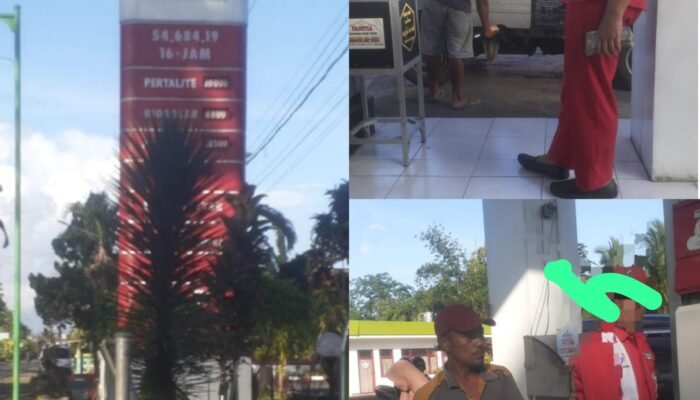 BBM di SPBU Karangsari Sempu, Pengawas Bungkam Saat Dikonfirmasi