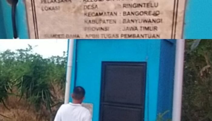 Diduga Asal Jadi, Proyek Sumur Bor di Ringintelu Bermasalah: Air Hanya Menetes, Warga Kecewa