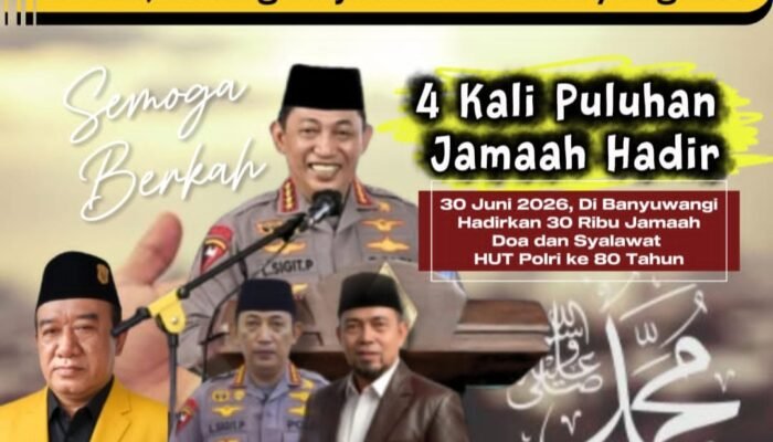 Doa Menggema Lintasi Nusantara, Ritual Spiritual HUT Polri Karya R. Mas Agus Rugiarto Siap Puncak 2026