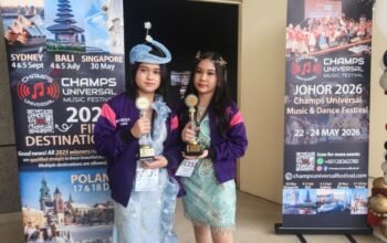 Kakak Beradik Banyuwangi Masuk Tiga Besar Nilai Tertinggi Festival Musik Internasional