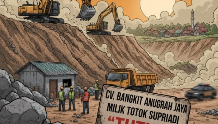 CV Bangkit Anugrah Jaya Tutup Operasional, Dugaan Ketimpangan Tambang Galian C Kian Memanas