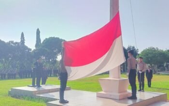 Peringati HUT Ke-81 Pancasila, Polres Banyuasin Gelar Upacara Khidmat Bertema Pemersatu Bangsa