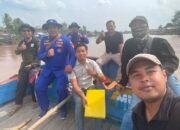 Satpolairud Polres Banyuasin Tindak Lanjuti Aspirasi Masyarakat Terkait Aktivitas Tambat Tugboat dan Tongkang di Sungai Muara Padang