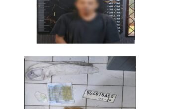 Polsek Rambutan Ungkap Kasus Curas di Kebun Sahang, Tersangka 45 Tahun Diamankan